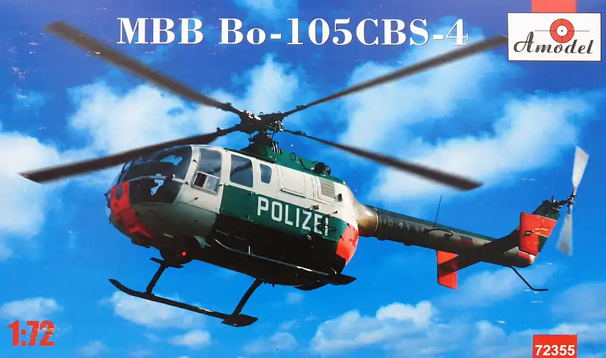 Amodel MBB Bo-105CBS-4 Polizei-Hubschrauber #72355