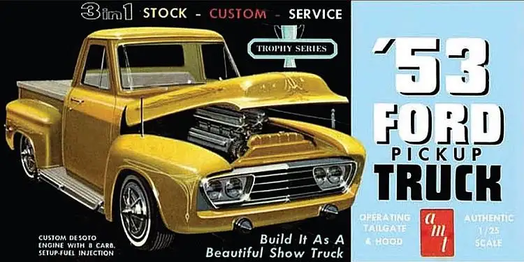AMT / Round2 ´53 Ford Pickup Truck, #882