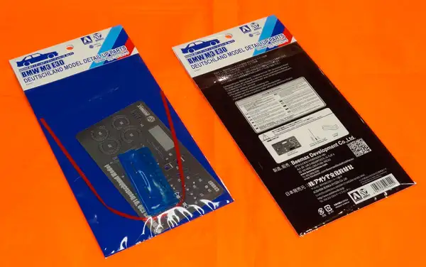 Beemax Aoshima BMW M3 E30 DTM Sportevo Detail up parts / grade up kit, #098202