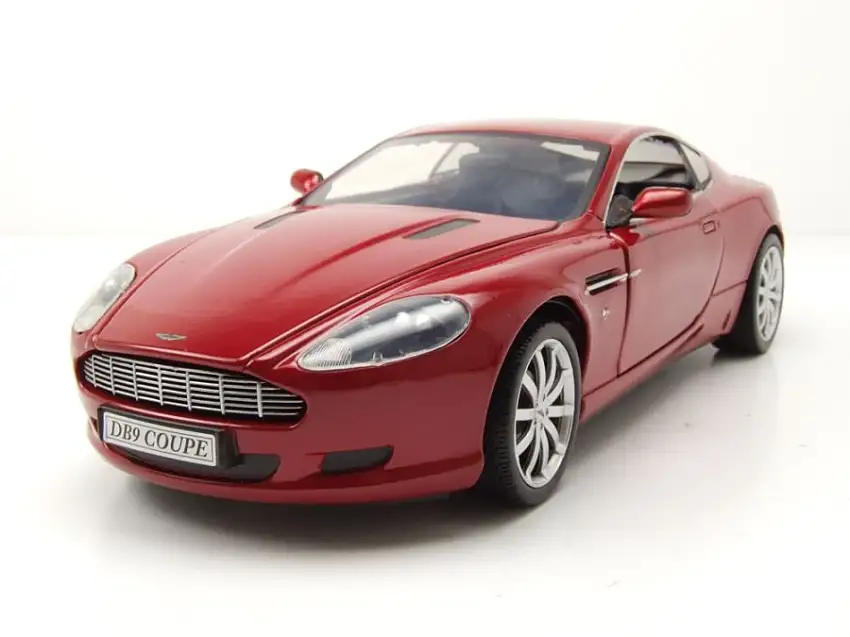 Aston Martin DB9 2004 rot metallic Modellauto 1:18 Motormax
