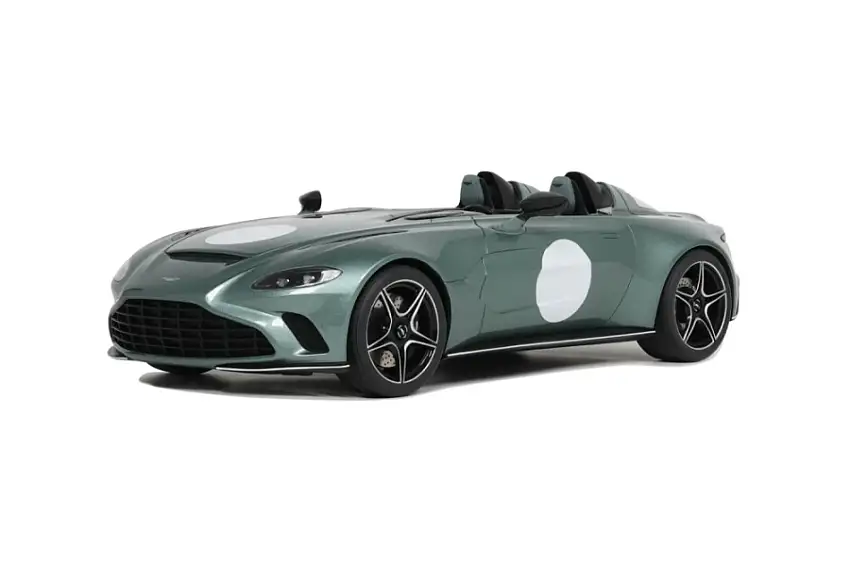 Aston Martin V12 Speedster grün metallic Modellauto 1:18 GT Spirit