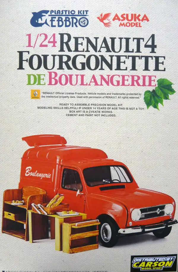 Asuka Renault R 4 Fourgonette De Boulangerie, #320025000