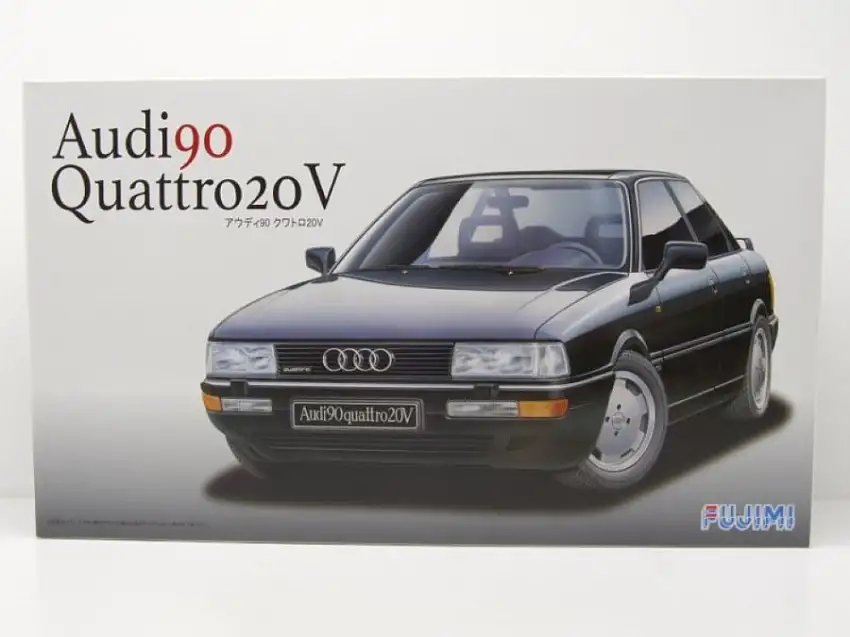 Audi 90 Quattro 20V Kunststoffbausatz Modellauto 1:24 Fujimi