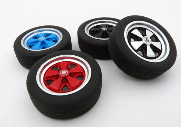 Autoart Porsche Fuchsfelgen Radiergummis (Wheel rubber eraser), #40169