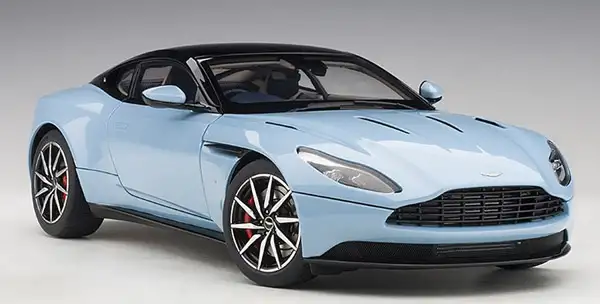 Autoart Aston Martin DB11 Q frosted glass blue, #70268