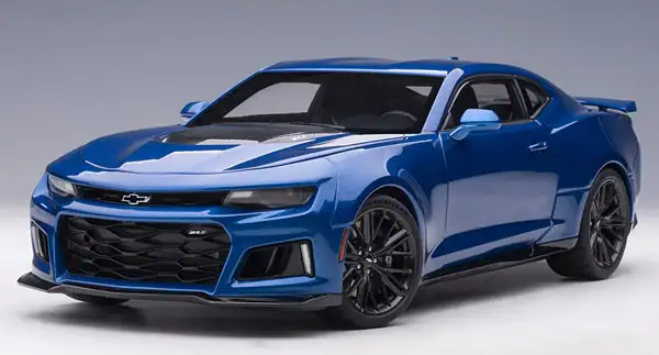 Autoart Chevrolet Camaro ZL1 hyper blue metallic, #71209