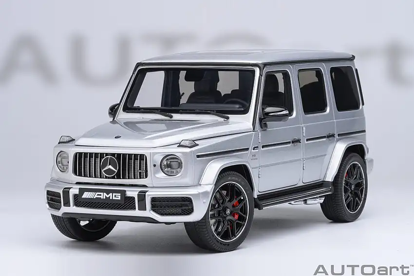 Autoart Mercedes-AMG G 63 2019 (Iridium silber metallic), #76358