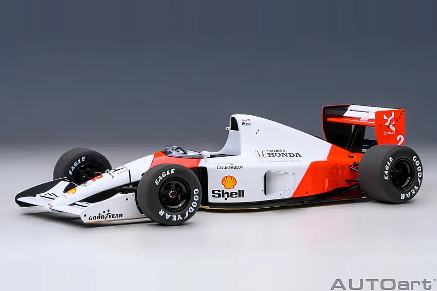 Autoart McLaren Honda MP4/6 Japanese GP 1991, #2 Gerhard Berger (without McLaren logo) #89152