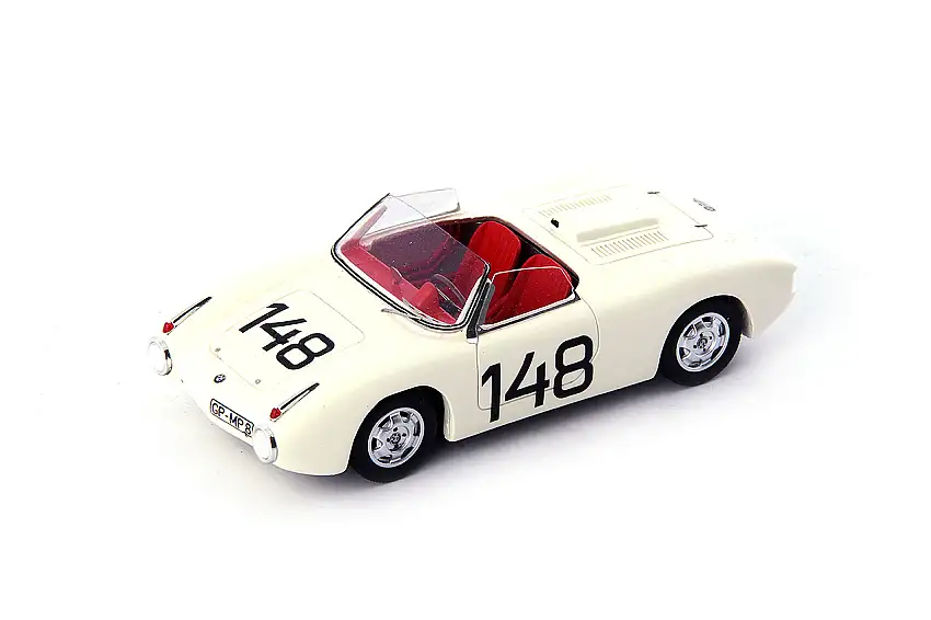 AutoCult BMW 700 RS Bergspyder 1966 #148, weiß, Hans Stuck senior, #60033