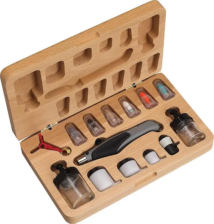 Aztek / Testors Airbrush Set Professional (Single / Double action, internal mix) #A4709