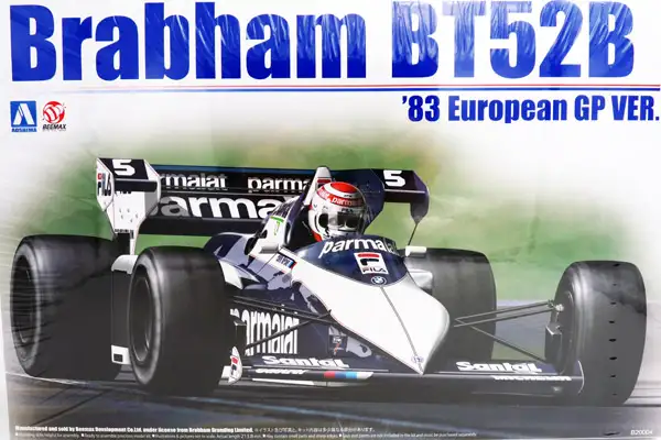 Beemax Aoshima Brabham BT52B 1983 European GP version, #B20004