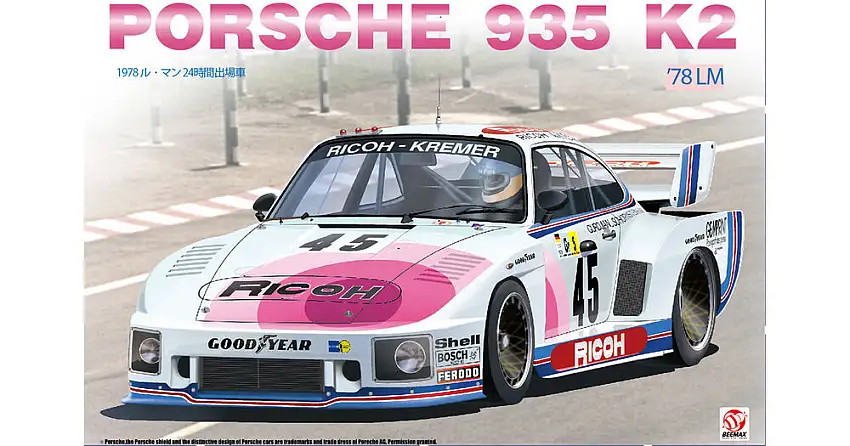 Beemax Aoshima Porsche 935 K2 "Ricoh Kremer" ´78 LM, BX24025