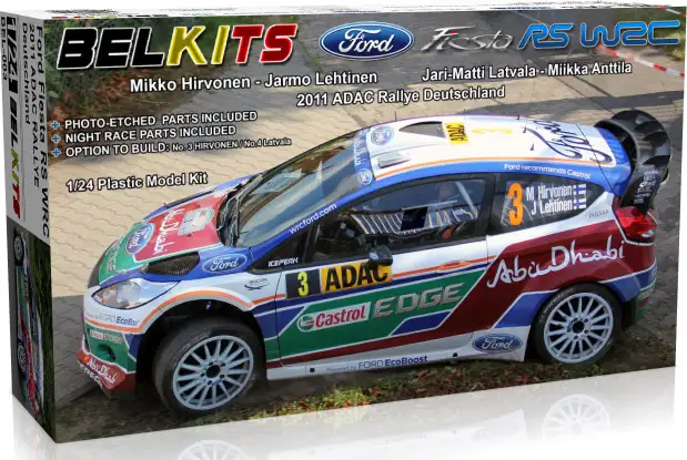 Belkits Ford Fiesta RS WRC ADAC Rallye Deutschland 2011, #BEL-003