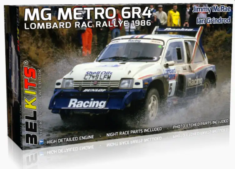 Belkits MG Metro 6R4 Gr. B #15 Lombard RAC Rallye 1986, #BEL016