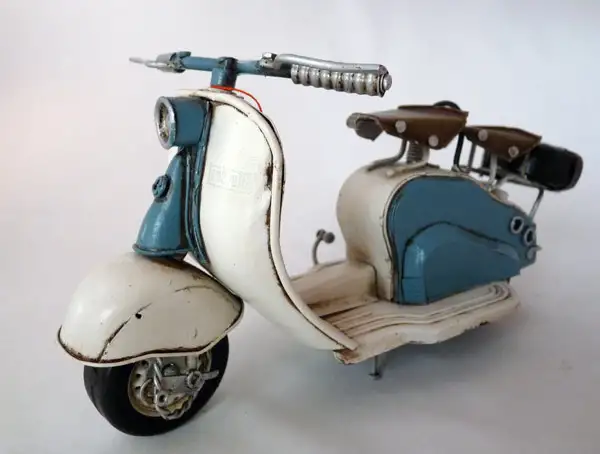Metallmodell Lambretta Motorroller 1950, #37332