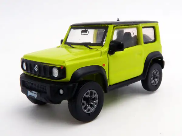 BM Creations Suzuki Jimny Sierra (JB74) kinetic yellow / bluish black pearl 3 top, #64B0004