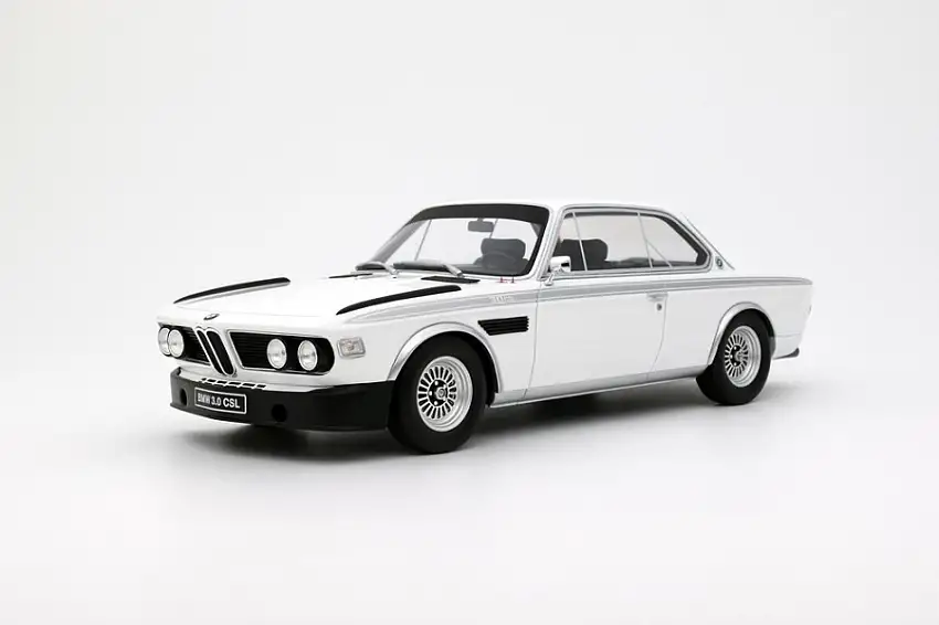 BMW 3,0 CSL 1972 weiß Modellauto 1:18 Ottomobile