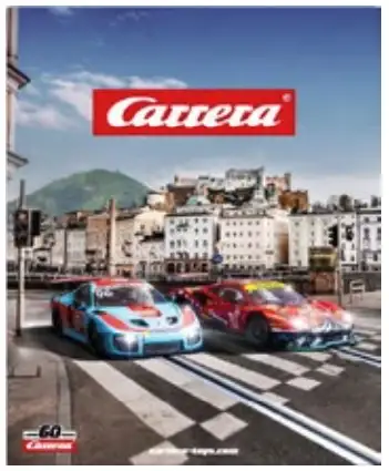 Carrera Blechschild Motiv 6: Porsche 935 GT2 & Ferrari 488 GT3 "60 Jahre Carrera Retro Plate" #20021141