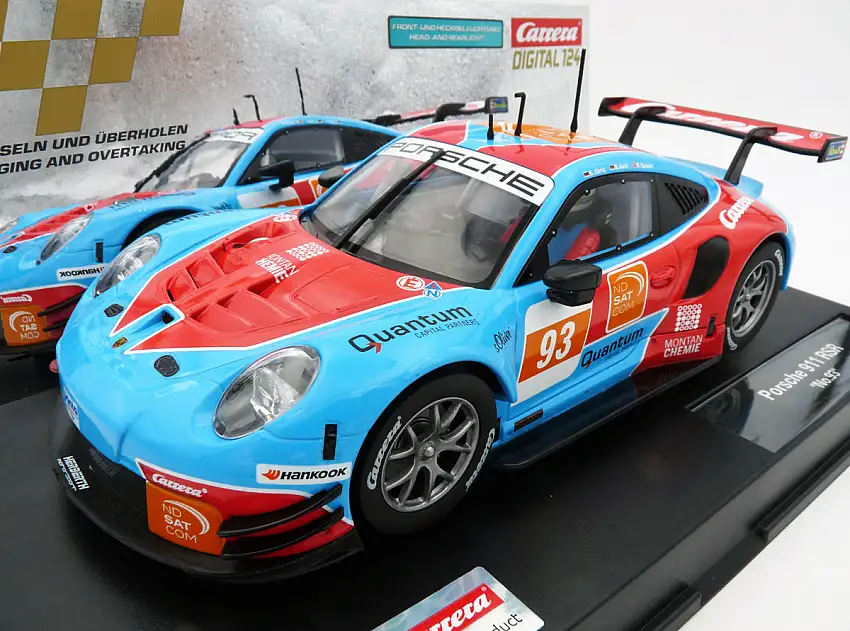 Carrera Digital 124 #20023949 Porsche 911 RSR "Quantum Capital Partners, No.93"