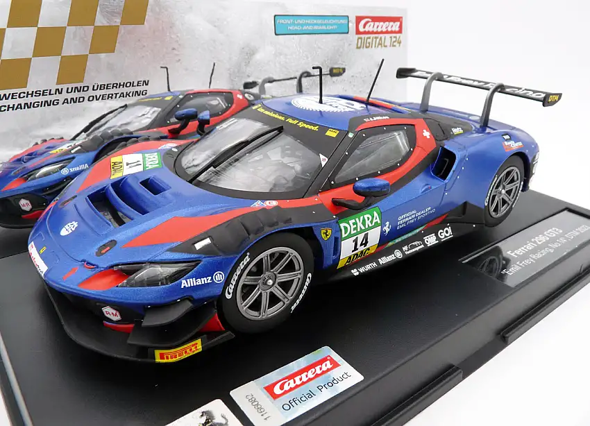 Carrera Digital 124 #20023964 Ferrari 296 GT3 "Emil Frey Racing, No.14", DTM 2023