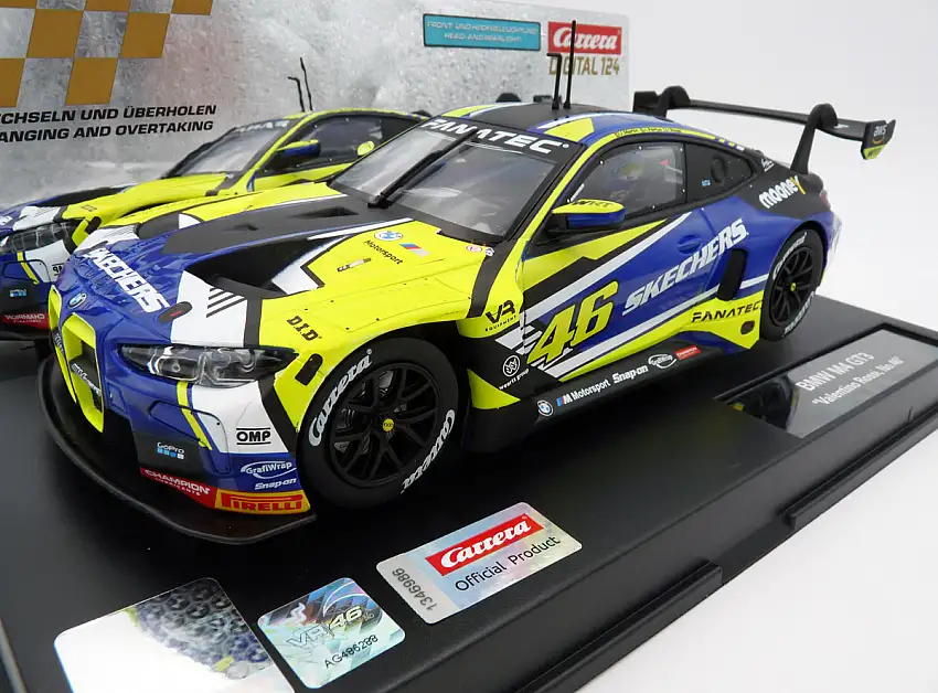 Carrera Digital 124 #20023969 BMW M4 GT3 "Valentino Rossi, No.46"