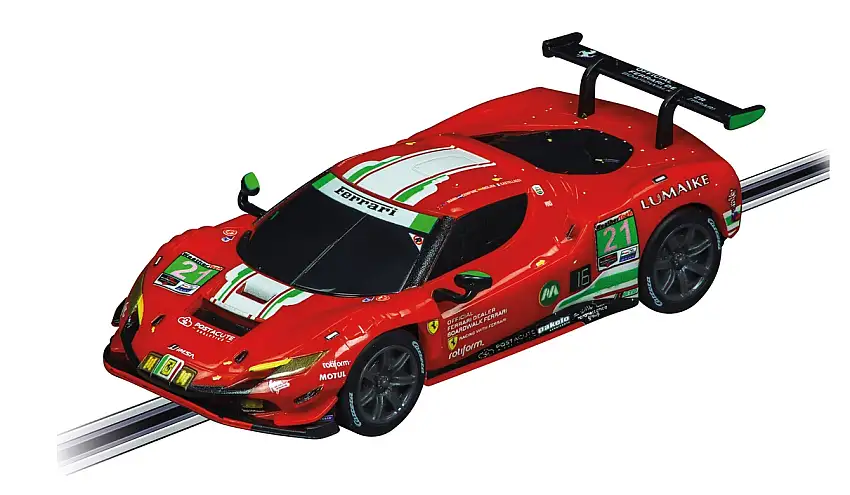 Carrera GO!!! #20064242 Ferrari 296 GT3 "AF Corse, No.21"