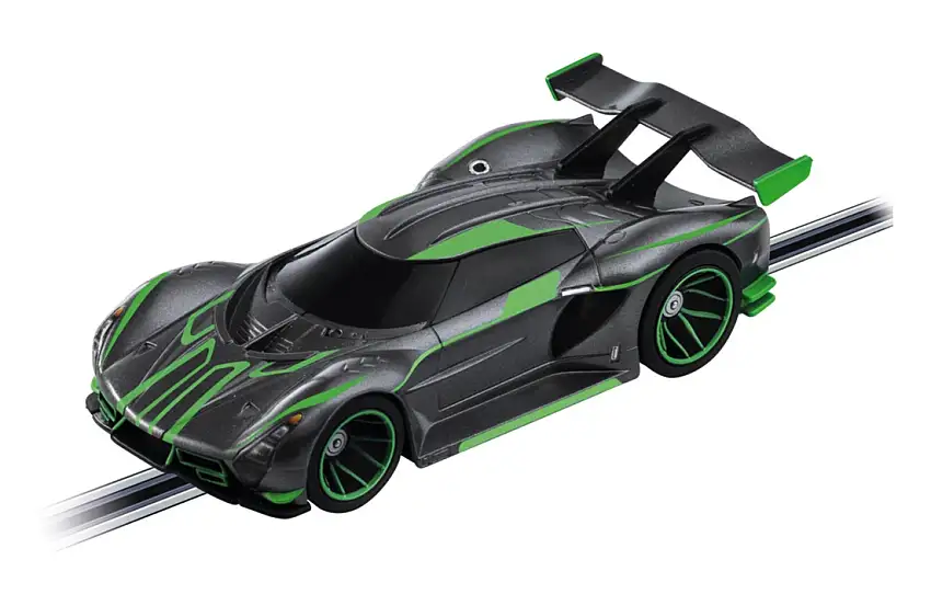 Carrera GO!!! #20064287 Tuning Hypercar anthracite/neon green