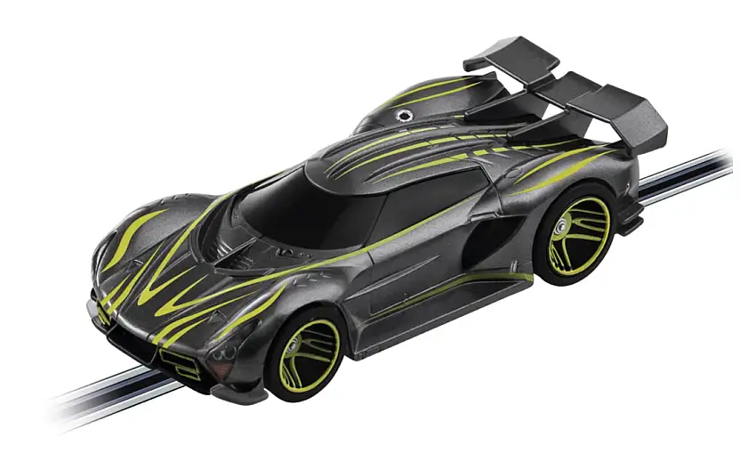 Carrera GO!!! #20064288 Tuning Hypercar anthracite/neon yellow