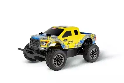Carrera RC 1:18 Ford F-150 Raptor yellow/blue/grey #370182020