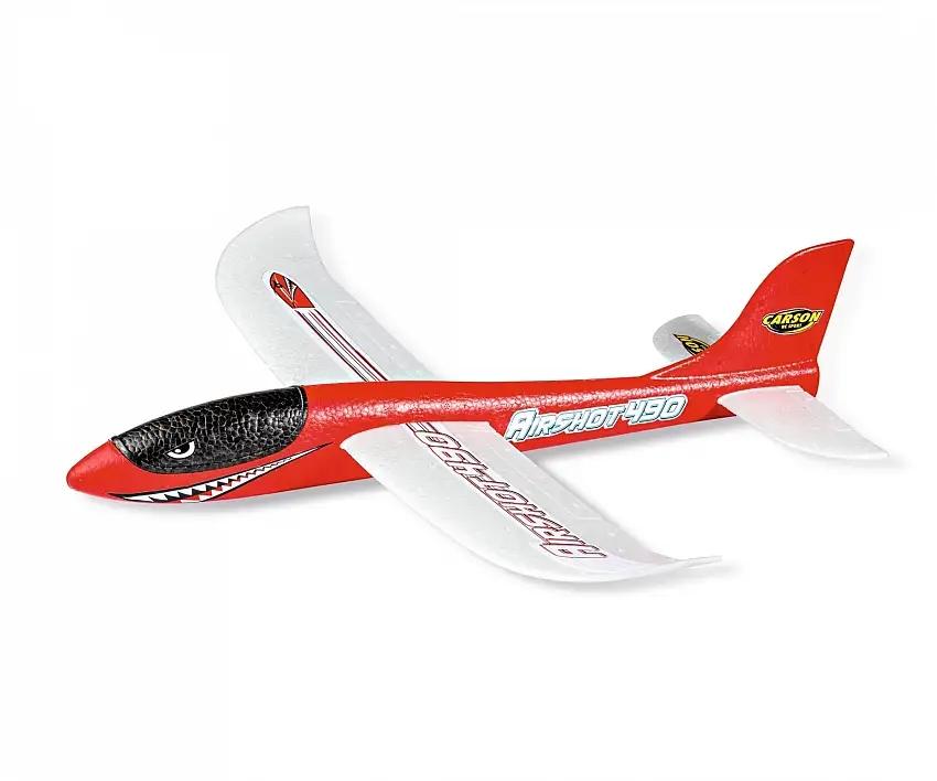 Carson Airshot 490 Wurfgleiter, extrem flexibel und haltbar, "rot" #500504013