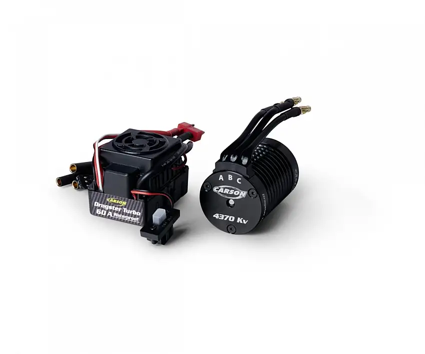 Carson 1:10 Brushless-Set Dragster Turbo 4370 KV #500906301