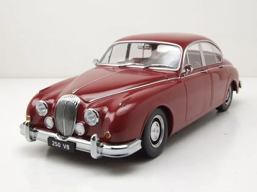 Daimler 250 V6 LHD 1962 rot Modellauto 1:18 KK Scale