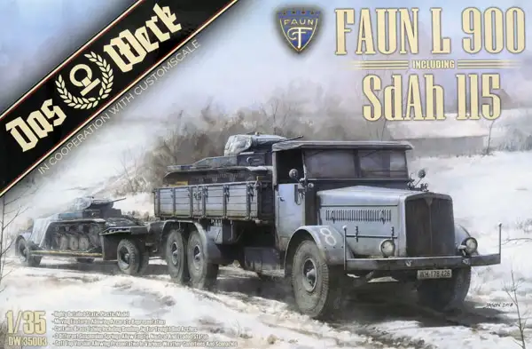 Das Werk Faun L 900 & SdAh 115 #DW35003