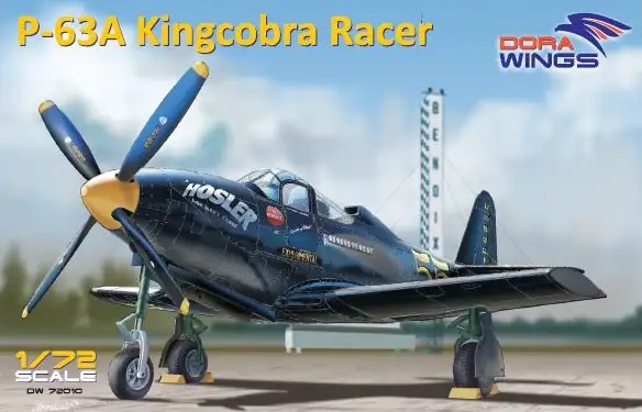 DoraWings Bell P-63A Kingcobra Racer Experimental Rennflugzeug #DW72010