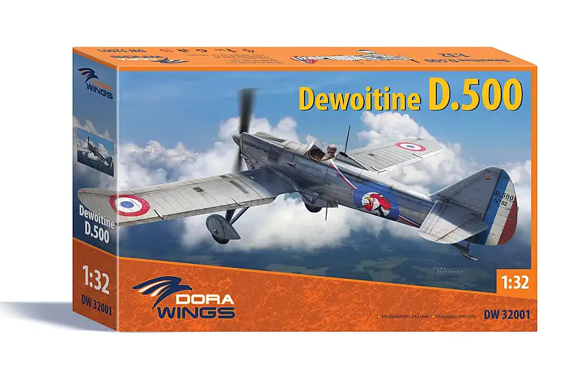 DoraWings Dewoitine D.500 #DW32001