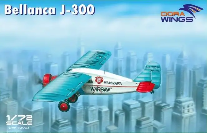 DoraWings Bellanca J-300 "Warsaw" #DW72012