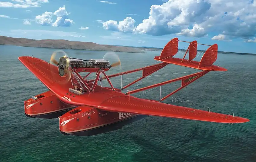DoraWings Savoia-Marchetti S.55 "Record flight" Wasserflugzeug #DW72015