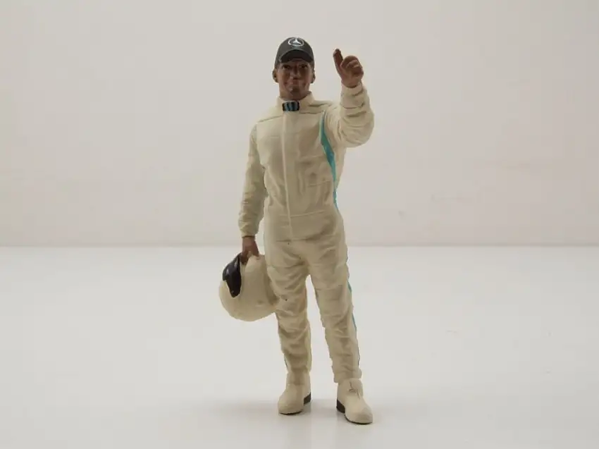 Figur A Racing Legends The 00s beige für 1:18 Modelle American Diorama