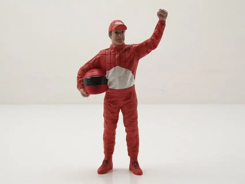 Figur B Racing Legends The 90s rot für 1:18 Modelle American Diorama