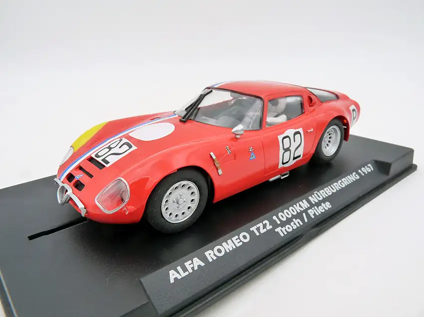 FLY / GB Alfa Romeo TZ2 Racing Team VDS #82 1000 km Nürburgring 1967 Serge Trosch / Teddy Pilette #A2105