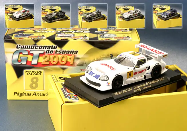 FLY / GB Marcos LM 600 Campeonata de Espana GT 2001 #8