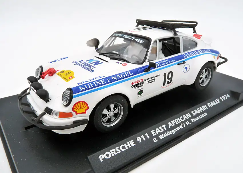 Slotwings / Fly Porsche 911 East African Safari Rally 1974 #19 Waldegaard / Thorzelius, #A2020