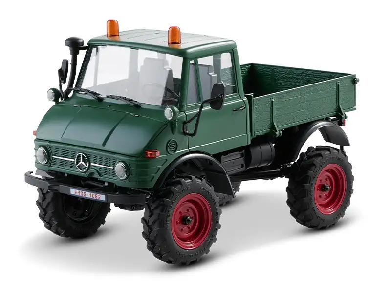 FMS Mercedes-Benz Unimog 421 (1966) FCX24 1:24 RTR (mit 2.4 Ghz Fernsteuer-Anlage) #FMS12405RTRGN