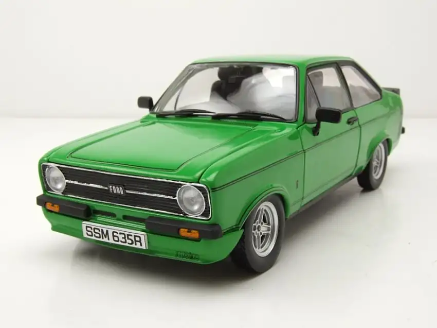 Ford Escort MK2 RS Mexiko RHD 1976 grün Modellauto 1:18 Sun Star