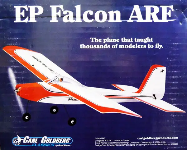 Great Planes Carl Goldberg Classics EP Falcon ARF #GPMA1940