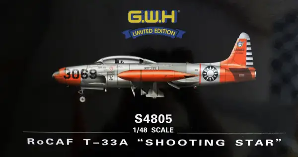 Great Wall Hobby G.W.H. RoCAF T-33A "Shooting Star" #S4805