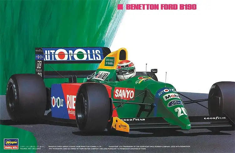 Hasegawa Benetton B190 Formula 1 #20340