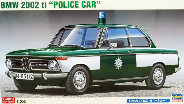 Hasegawa BMW 2002 ti "Police Car" Polizeiwagen, #20478