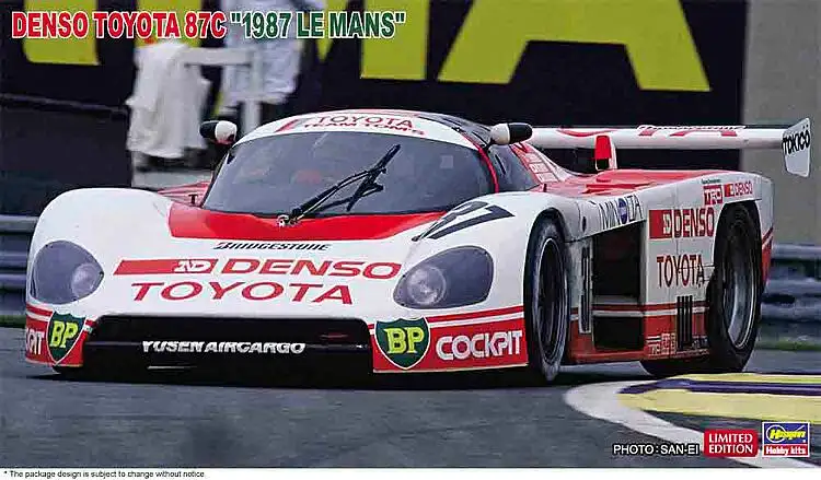 Hasegawa Toyota 88C "Denso" Team Tom´s 1987 24h Le Mans Gr. C Endurance, #20525