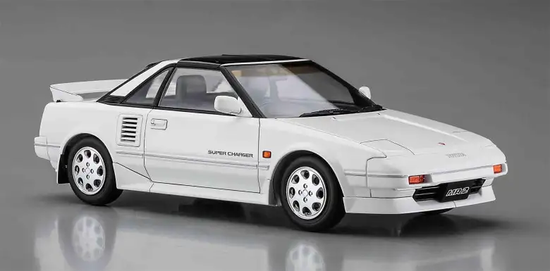 Hasegawa Toyota MR2 (AW11) Late Version G-Limited Super Charger (T Bar Roof) 1988, #21145